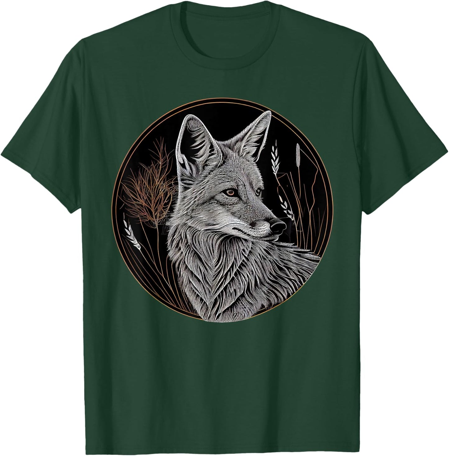 Coyote Animal Lover Wildlife Coyotes T-Shirt - T-Shirt | Forest
