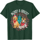 Christmas Beagle and Golden Retriever T-Shirt - T-Shirt | Forest