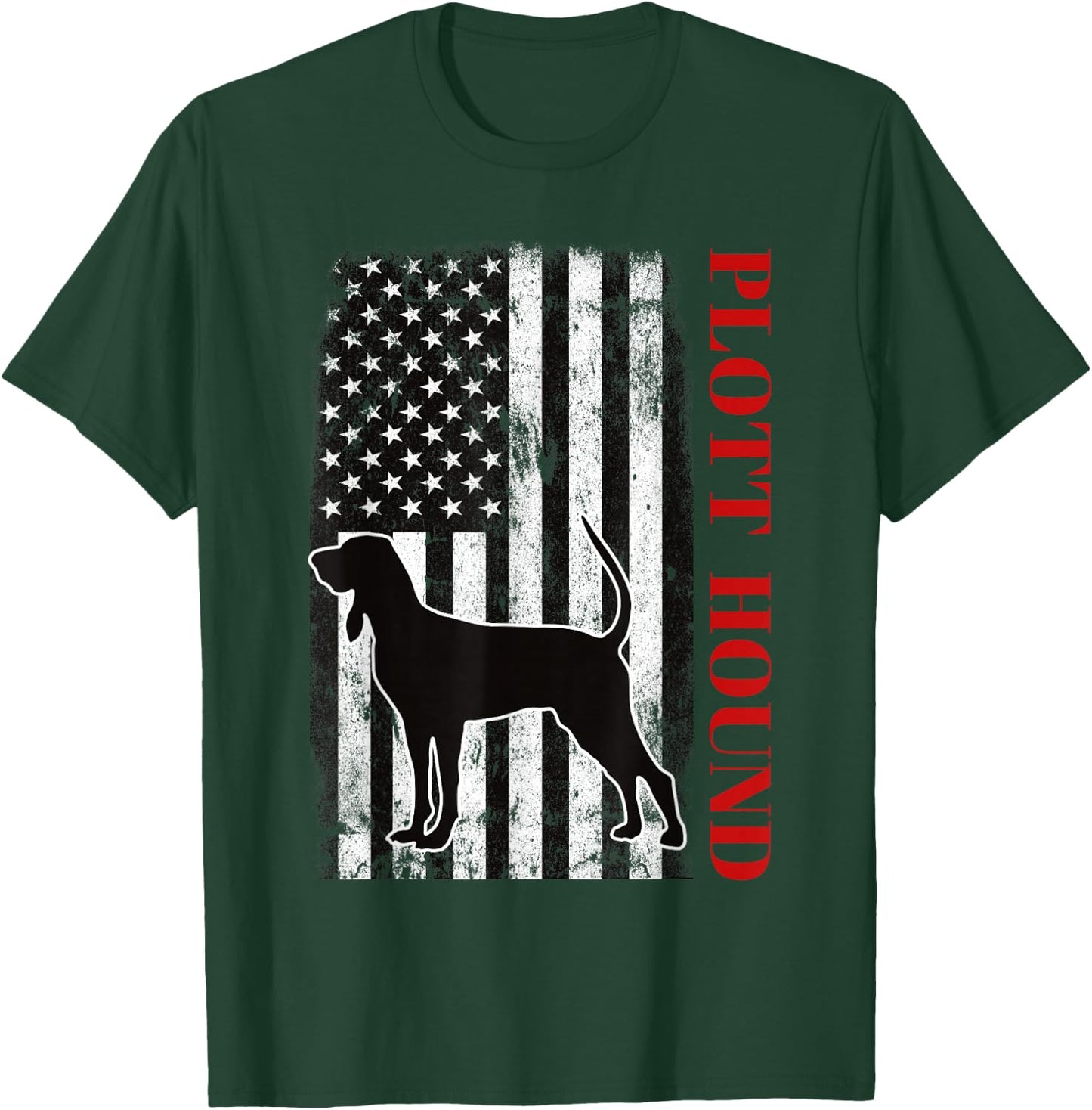 American Plott Hound T-Shirt - T-Shirt | Forest