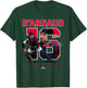 Number and Portrait Travis d Arnaud Atlanta MLBPA T-Shirt - T-Shirt | Forest