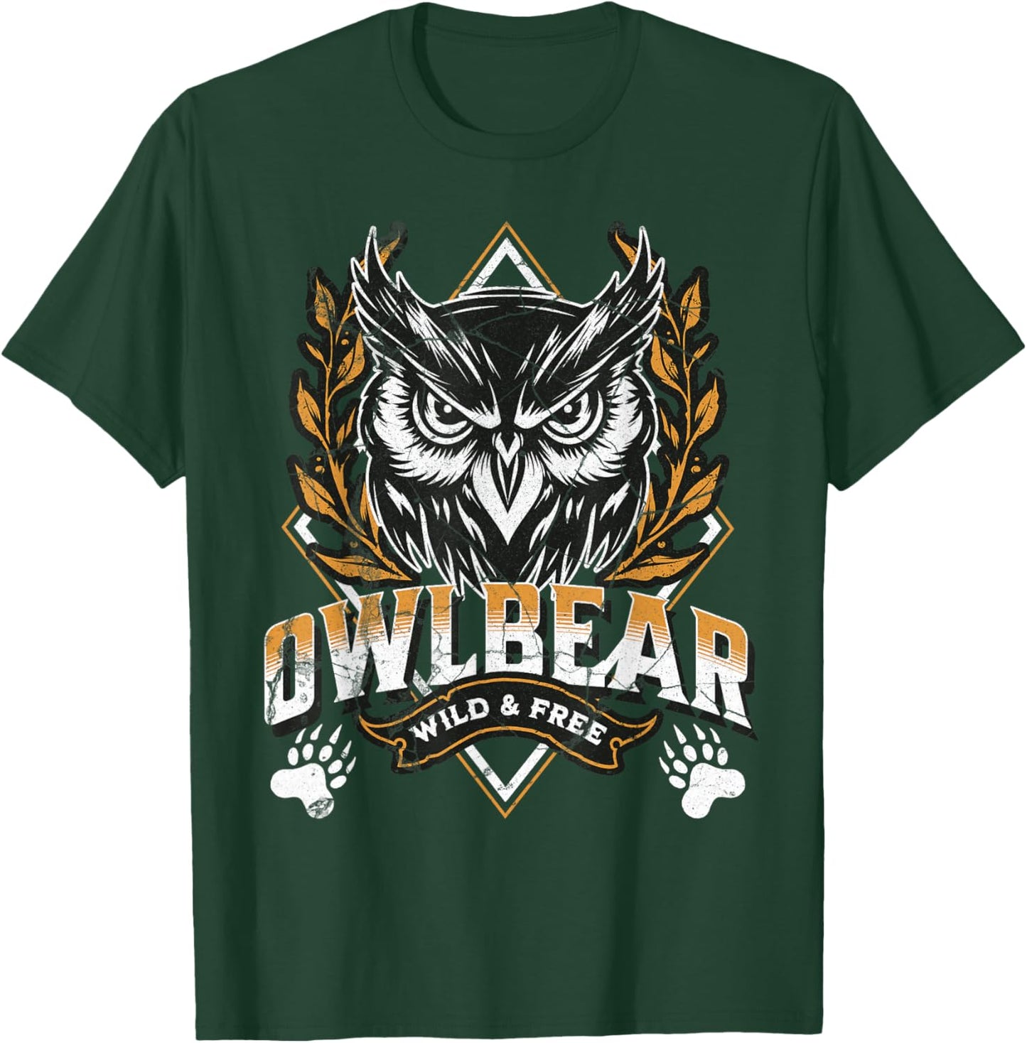 Owlbear Designs Black Owlbear Women's Medium T-Shirt - T-Shirt | Forest