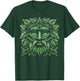 Green Man Botanical Greenman Women Kids Gardeners T-Shirt - T-Shirt | Forest