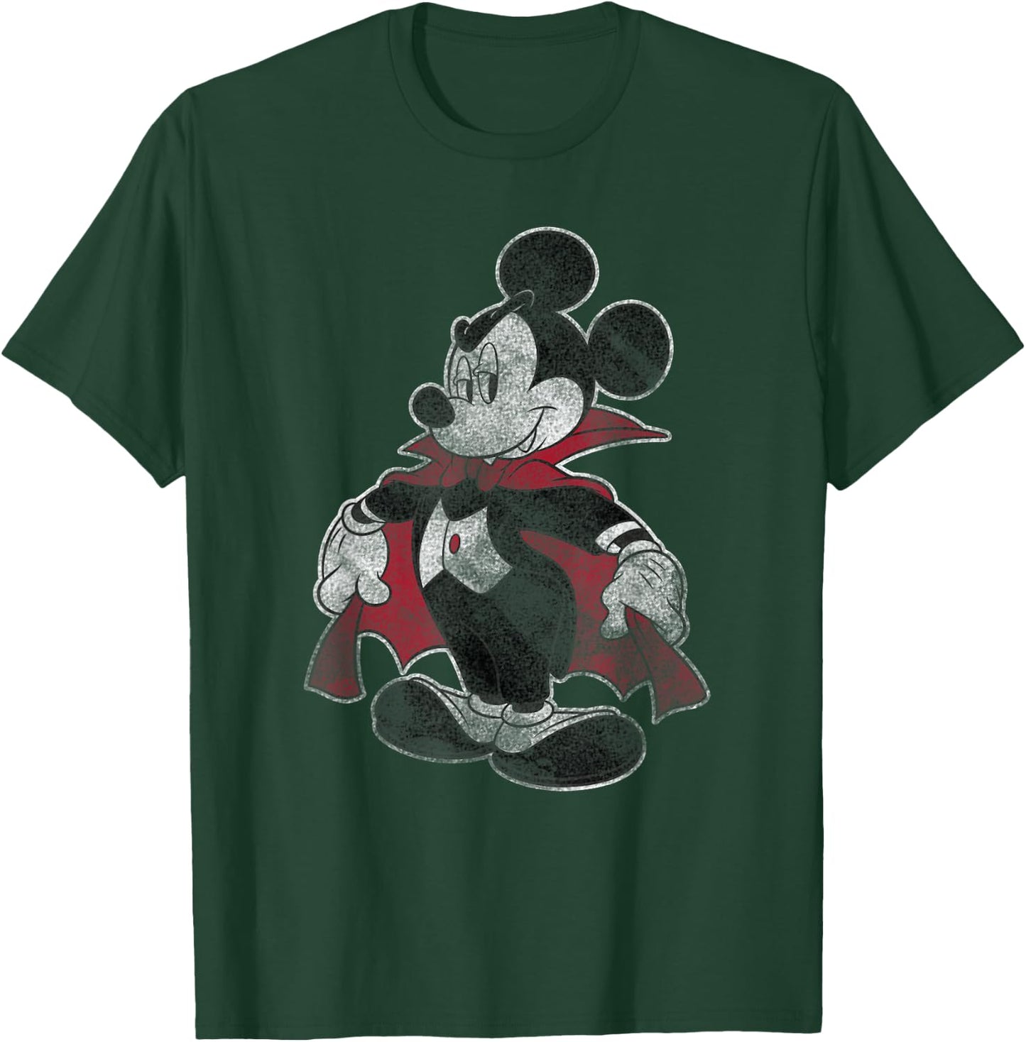 Disney Mickey & Friends Halloween Mickey Vampire T-Shirt - T-Shirt | Forest