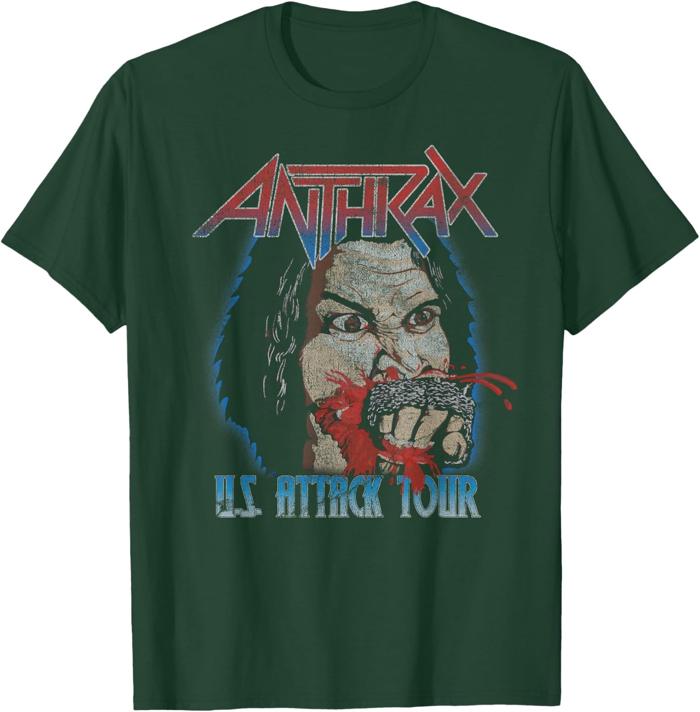 Anthrax – U.S Attack Tour T-Shirt - T-Shirt | Forest