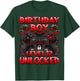 Birthday Boy Level 12 Unlocked 12th Birthday Gaming Gifts T-Shirt - T-Shirt | Forest