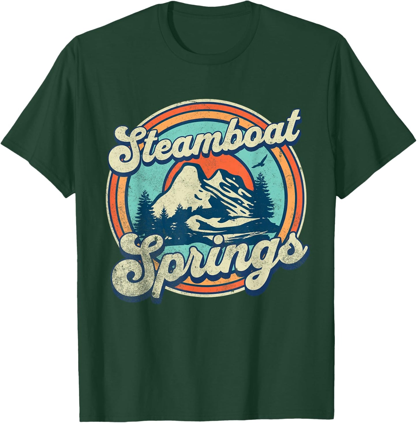 Steamboat Springs Colorado T-Shirt - T-Shirt | Forest