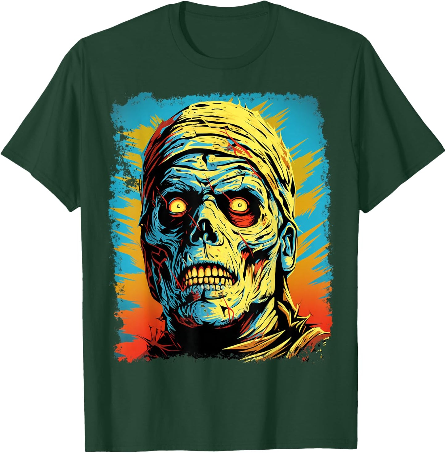 Scary Mummy T-Shirt - T-Shirt | Forest