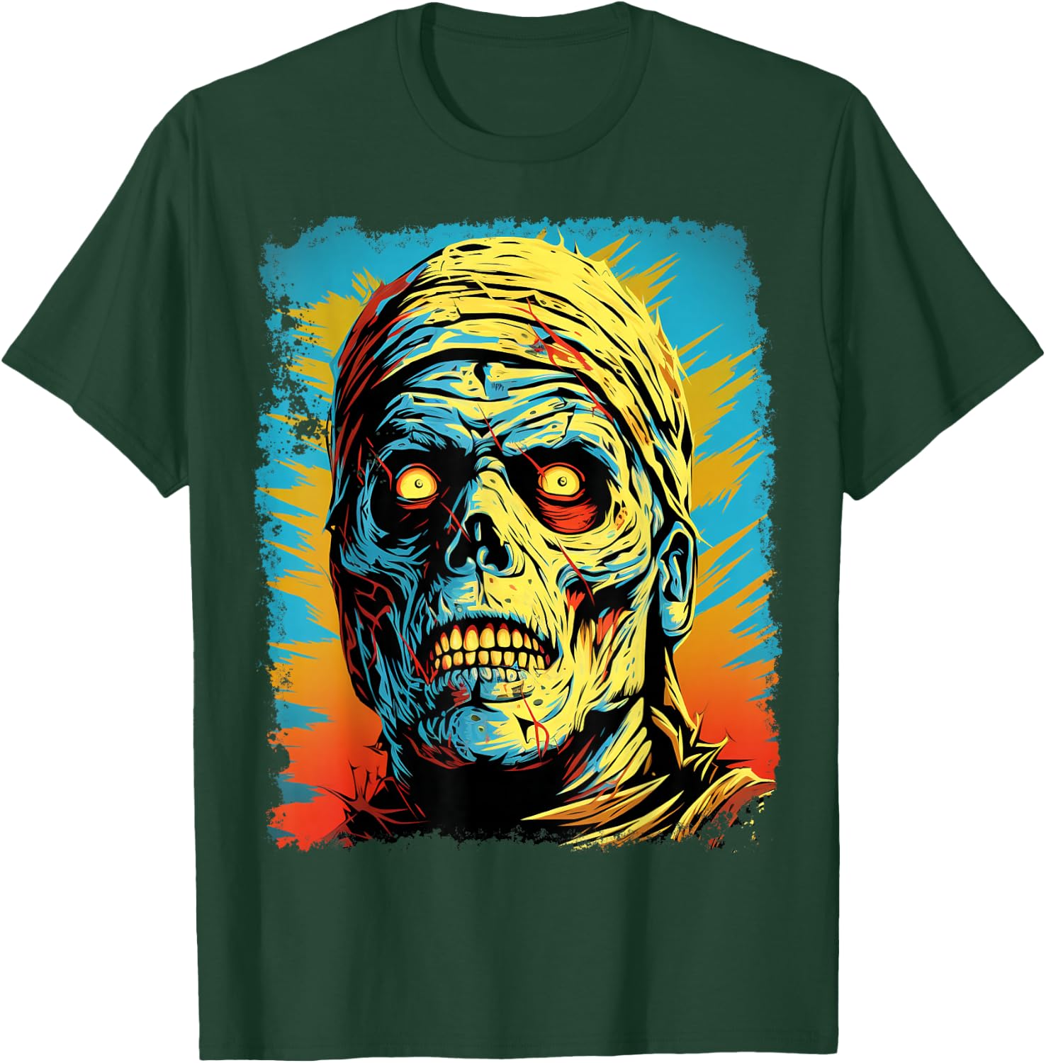 Scary Mummy T-Shirt - T-Shirt | Forest