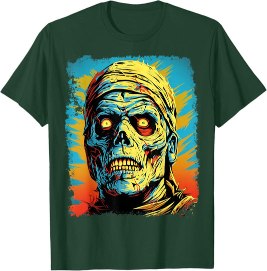 Scary Mummy T-Shirt - T-Shirt | Forest
