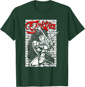 Marvel Comics Retro Classic Elektra Assassin Beauty Portrait T-Shirt - T-Shirt | Forest