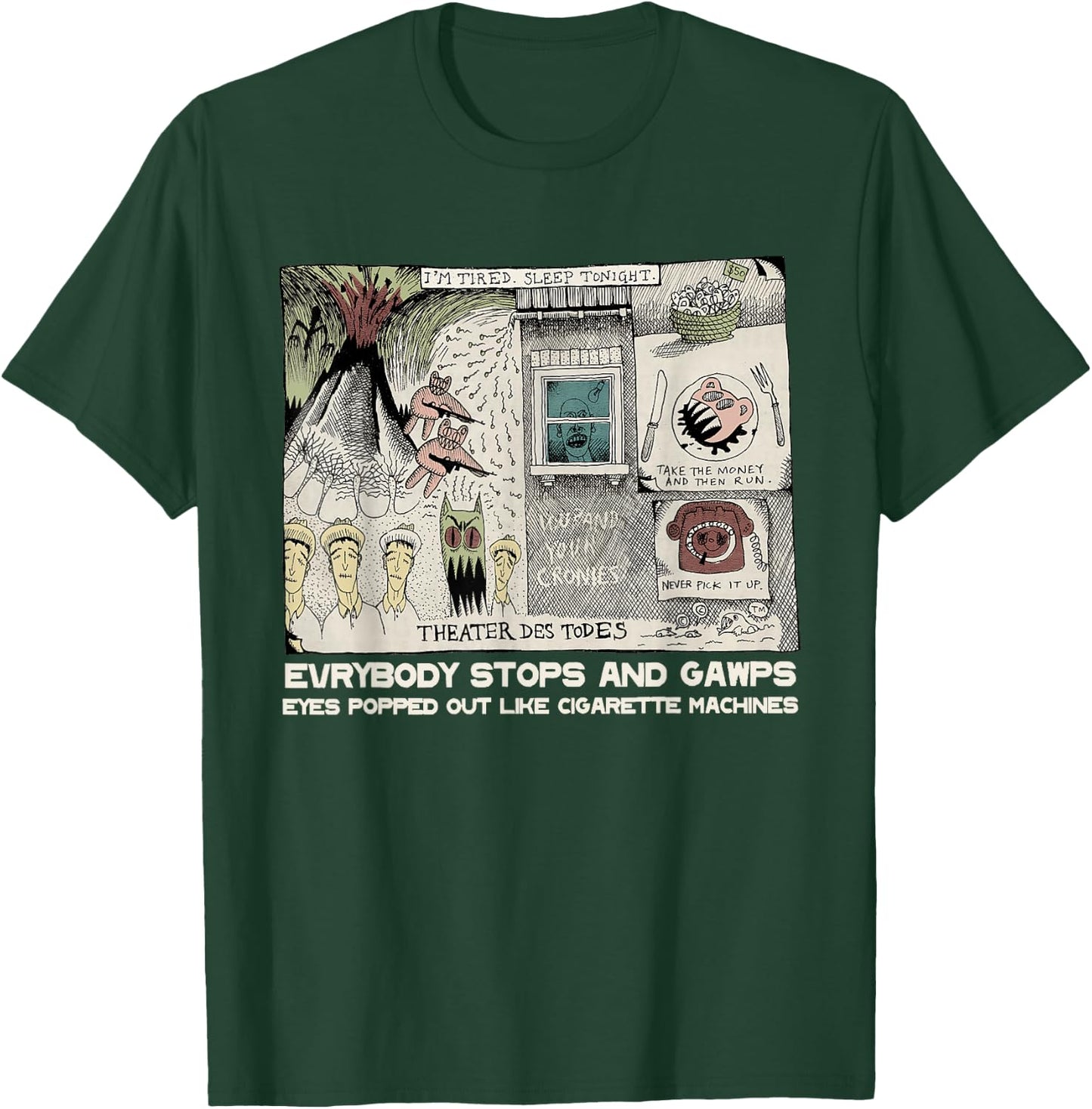 Classic Radio Music Rock 80s 90s Vintage Retro Radiomusic T-Shirt - T-Shirt | Forest