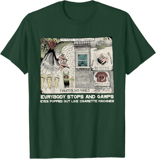 Classic Radio Music Rock 80s 90s Vintage Retro Radiomusic T-Shirt - T-Shirt | Forest