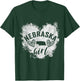 Nebraska Girl Funny Hometown Nebraska Home Nebraska Roots T-Shirt - T-Shirt | Forest