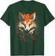 Anime Kitsune Artwork Fox T-Shirt - T-Shirt | Forest