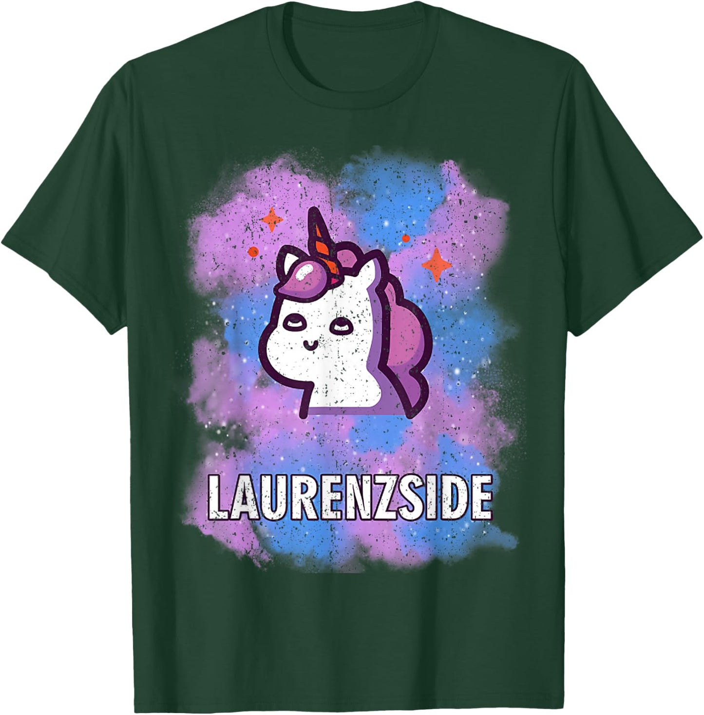 Vintage LaurenzSide T-Shirt - T-Shirt | Forest