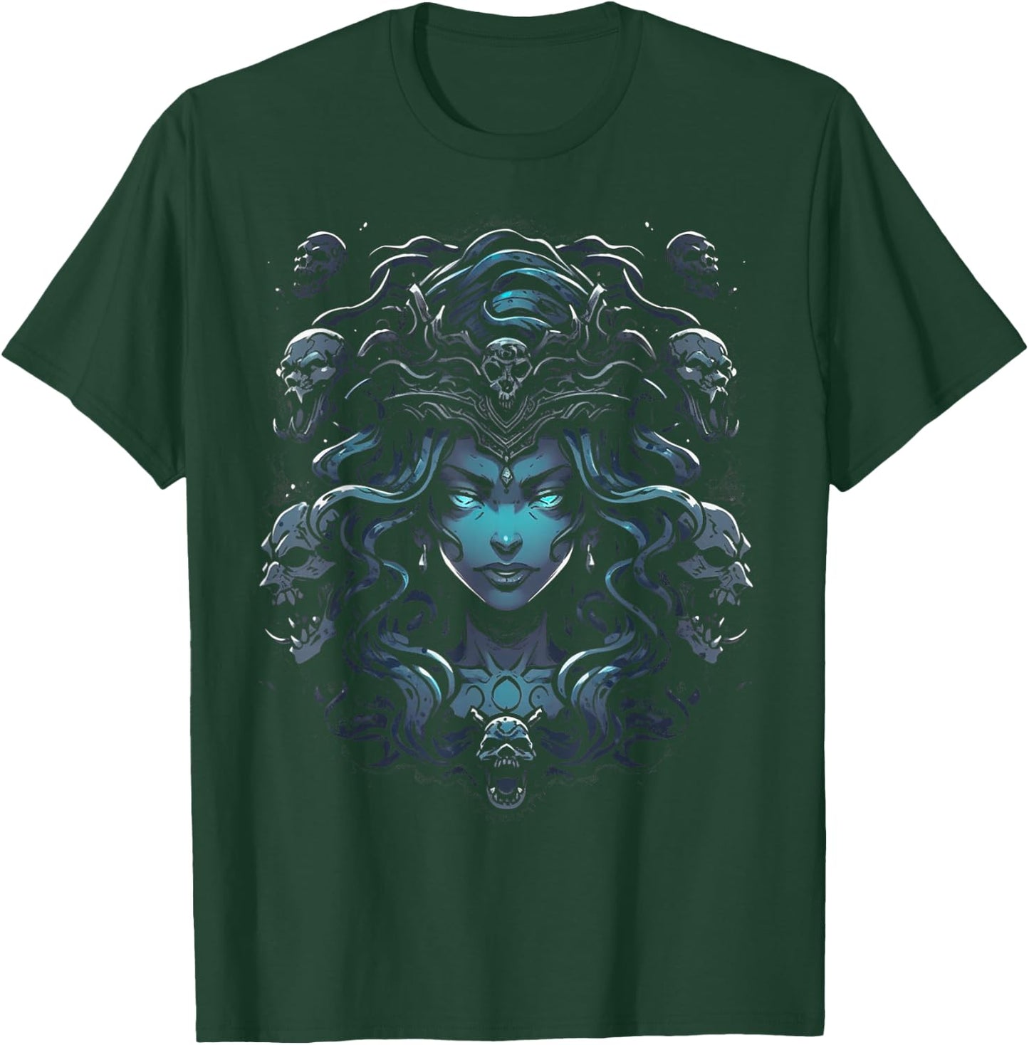Greek Mythology Medusa T-Shirt - T-Shirt | Forest