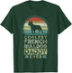 Coolest French Bulldog Daddy Ever, Father's Day T-Shirt - T-Shirt | Forest