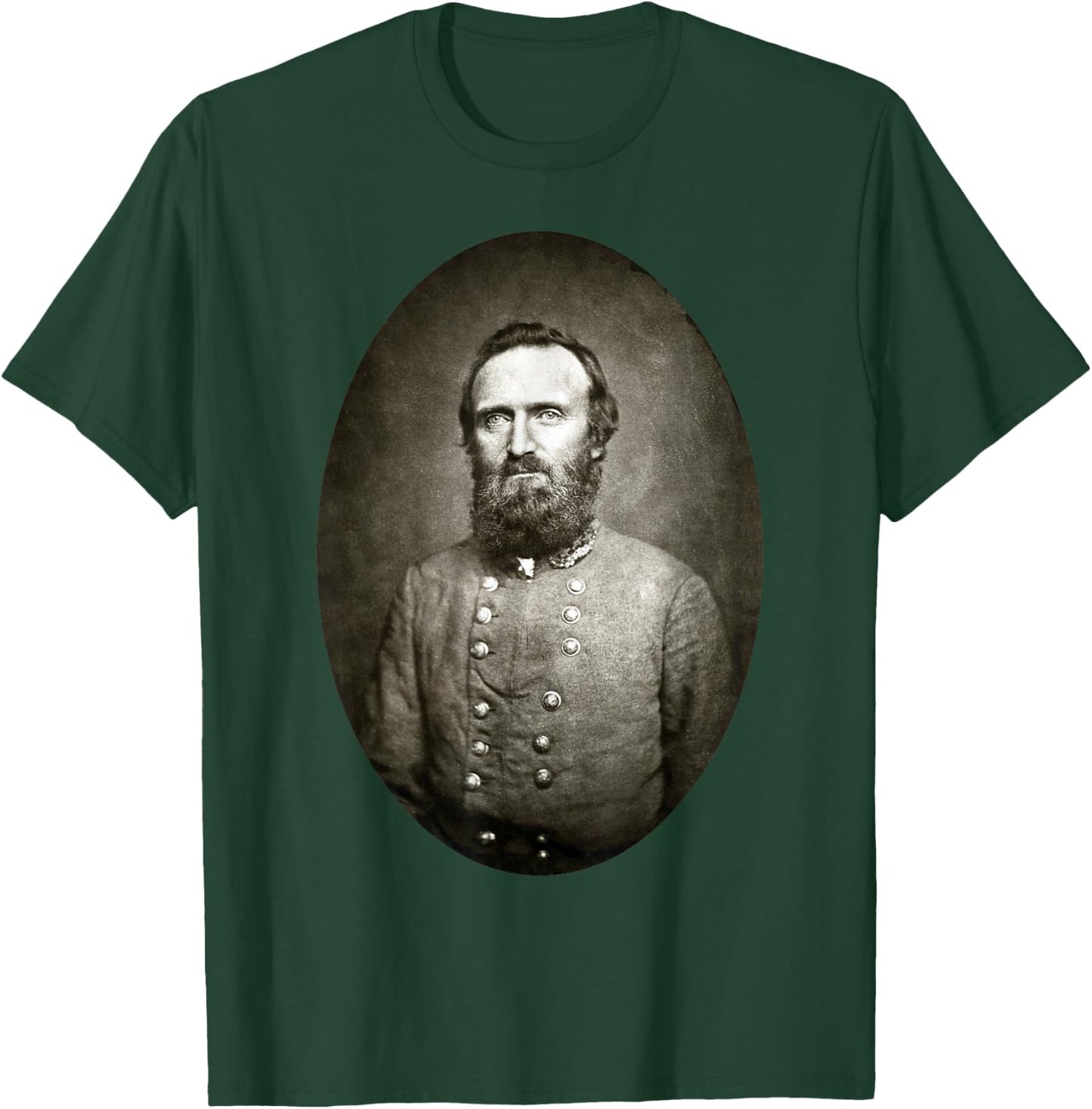 Stonewall Jackson Portrait T-Shirt - T-Shirt | Forest