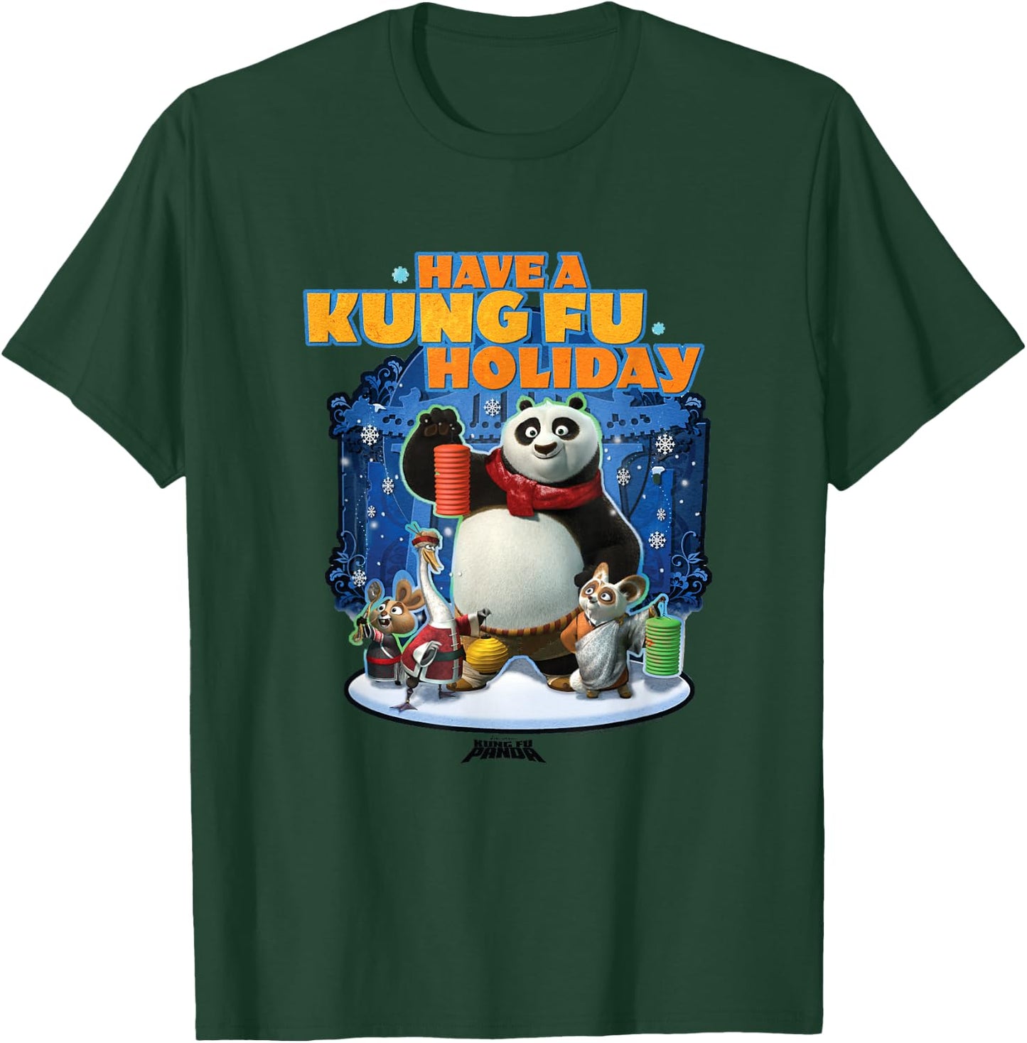 DreamWorks Kung Fu Panda Holiday T-Shirt - T-Shirt | Forest