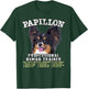 Papillon Dog Professional Human Trainer T-Shirt - T-Shirt | Forest