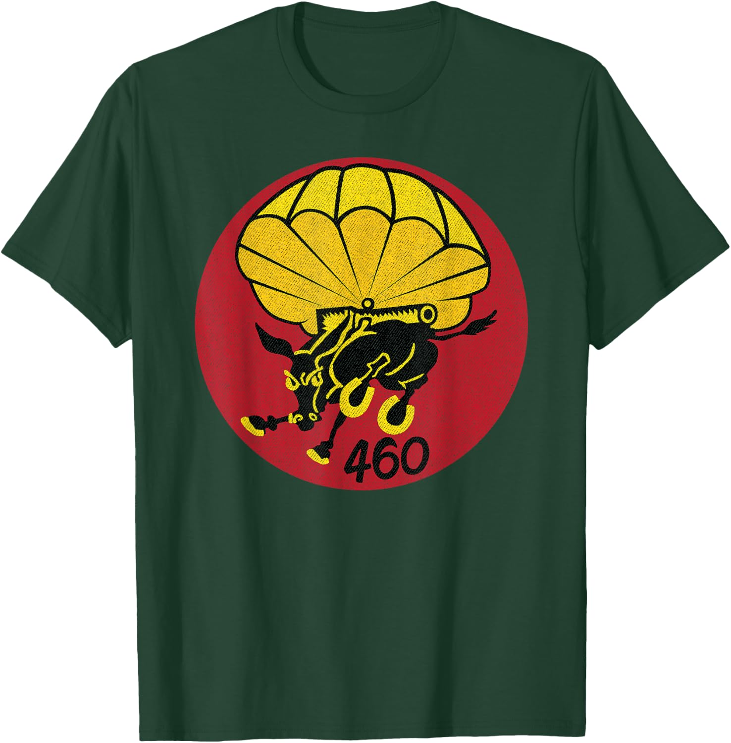 American Marauder: 460th Parachute Field Artillery Battalion T-Shirt - T-Shirt | Forest