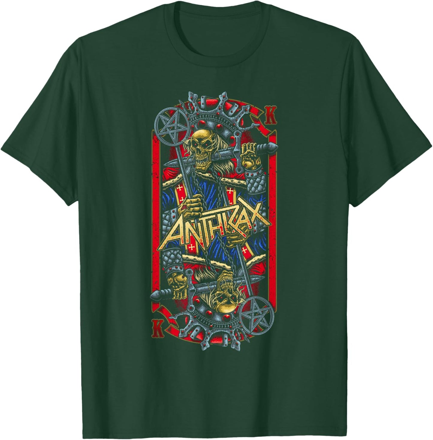 Anthrax – Evil King T-Shirt - T-Shirt | Forest