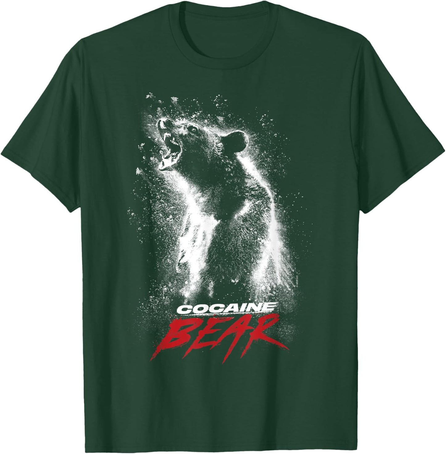 Cocaine Bear Poster T-Shirt - T-Shirt | Forest