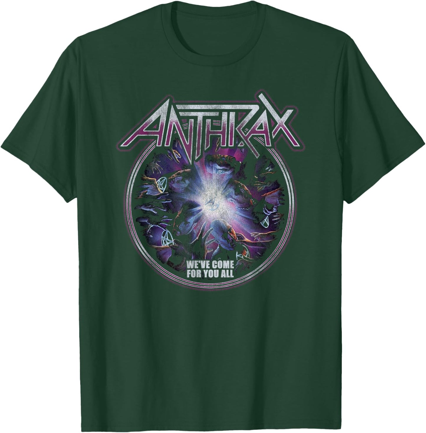 Anthrax – We've Come For You Swirl T-Shirt - T-Shirt | Forest
