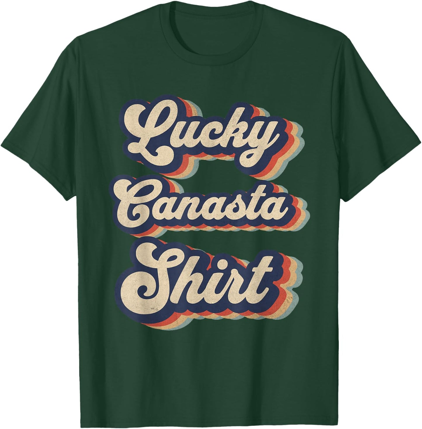 Never Underestimate A Grandpa Who Plays Canasta Game T-Shirt - T-Shirt | Forest