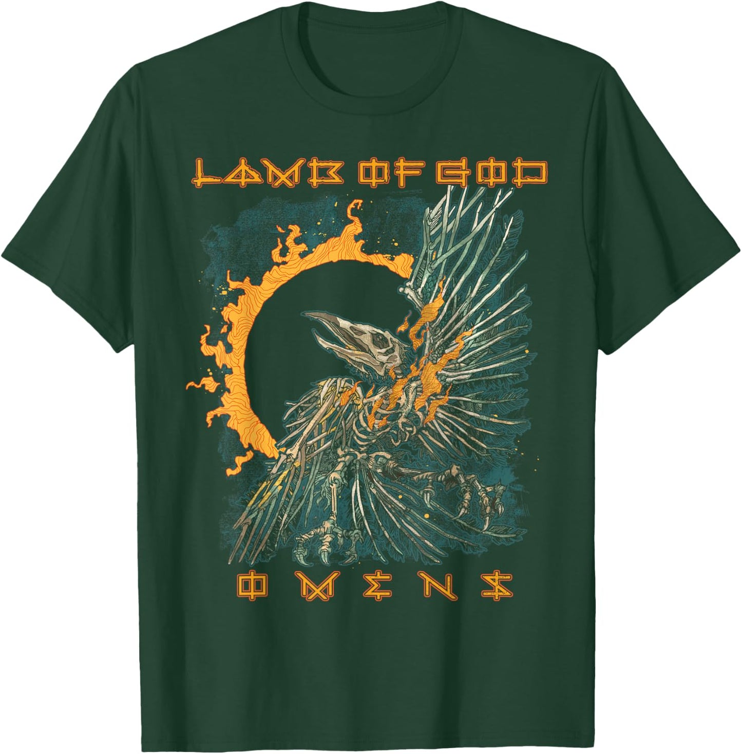 Lamb of God – Omens Birdbox T-Shirt - T-Shirt | Forest
