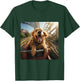 Labrador Retriever Puppy Dog Riding Roller Coaster Men Women Girls Kids T-Shirt - T-Shirt | Forest