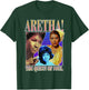 Aretha Franklin Triple Queen of Soul T-Shirt - T-Shirt | Forest