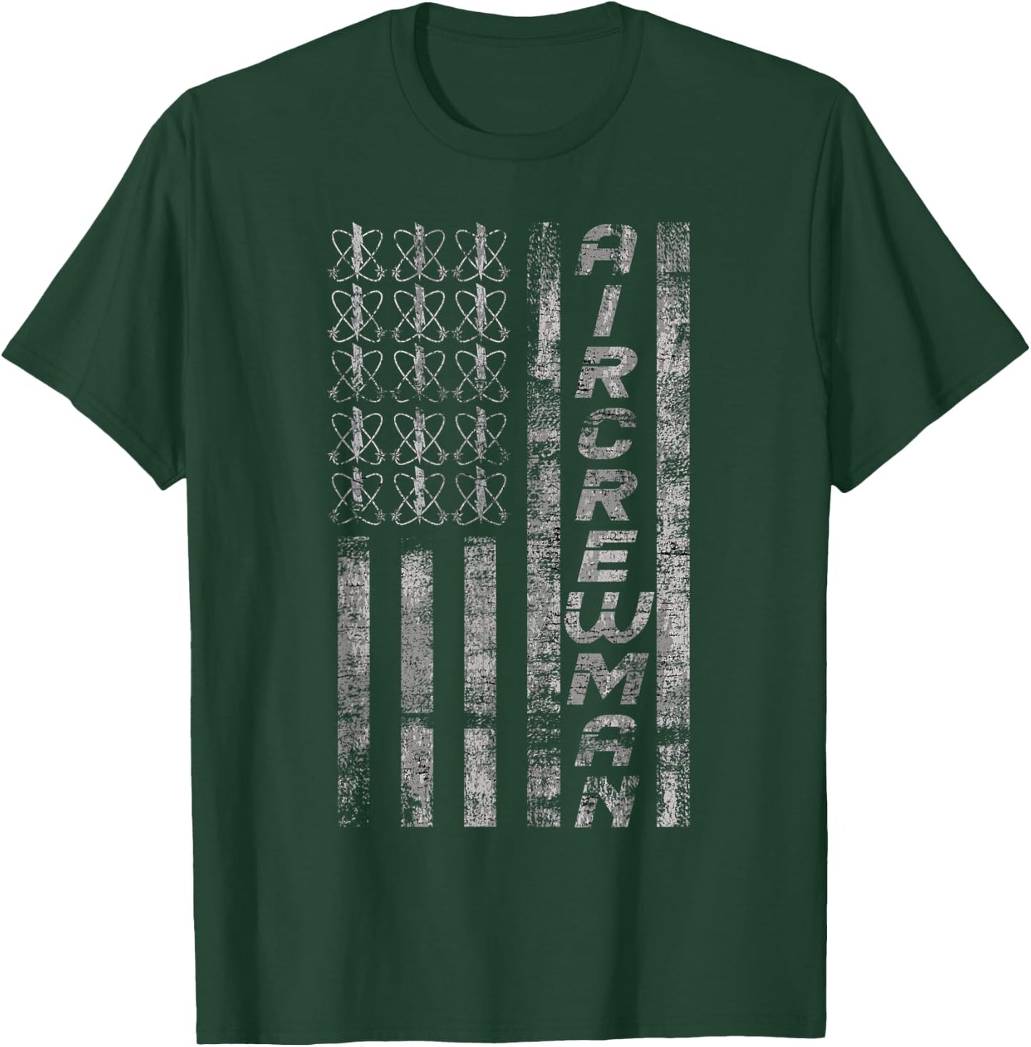 Aircrewman Aircrew AW US Military T-Shirt - T-Shirt | Forest