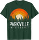 Parkville Missouri MO Shirt Retro Vintage 70s 80s 90s Gift T-Shirt - T-Shirt | Forest