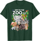 Zoo Animals Safari Party A Day At The Zoo Safari Zoo Animal T-Shirt - T-Shirt | Forest