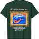 All I got for Christmas velvet painting of a whale & dolphin T-Shirt - T-Shirt | Forest