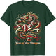 Happy Chinese New Year 2024 Year of the Dragon Zodiac T-Shirt - T-Shirt | Forest