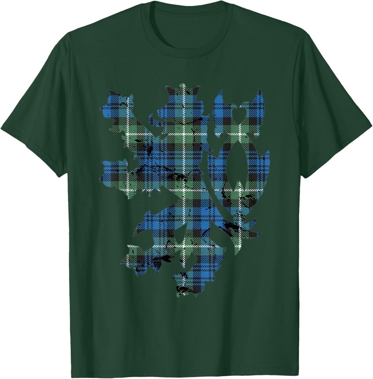 Clan Lamont Tartan Scottish Family Name Scotland Pride T-Shirt - T-Shirt | Forest