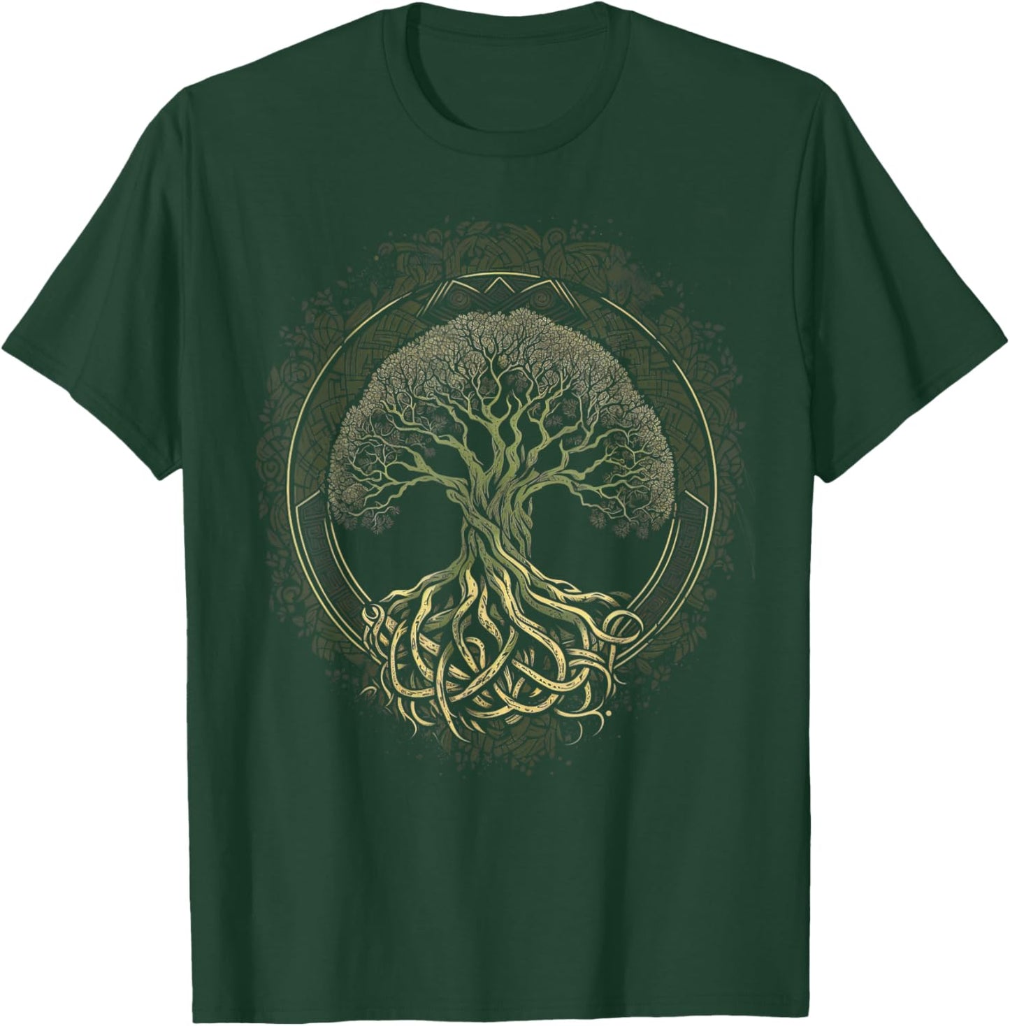 Tree of Life Viking Midgard Thor Walhalla T-Shirt - T-Shirt | Forest