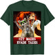 Funny Gym Weightlifting Hit Maxes Evade Taxes Workout Meme T-Shirt - T-Shirt | Forest