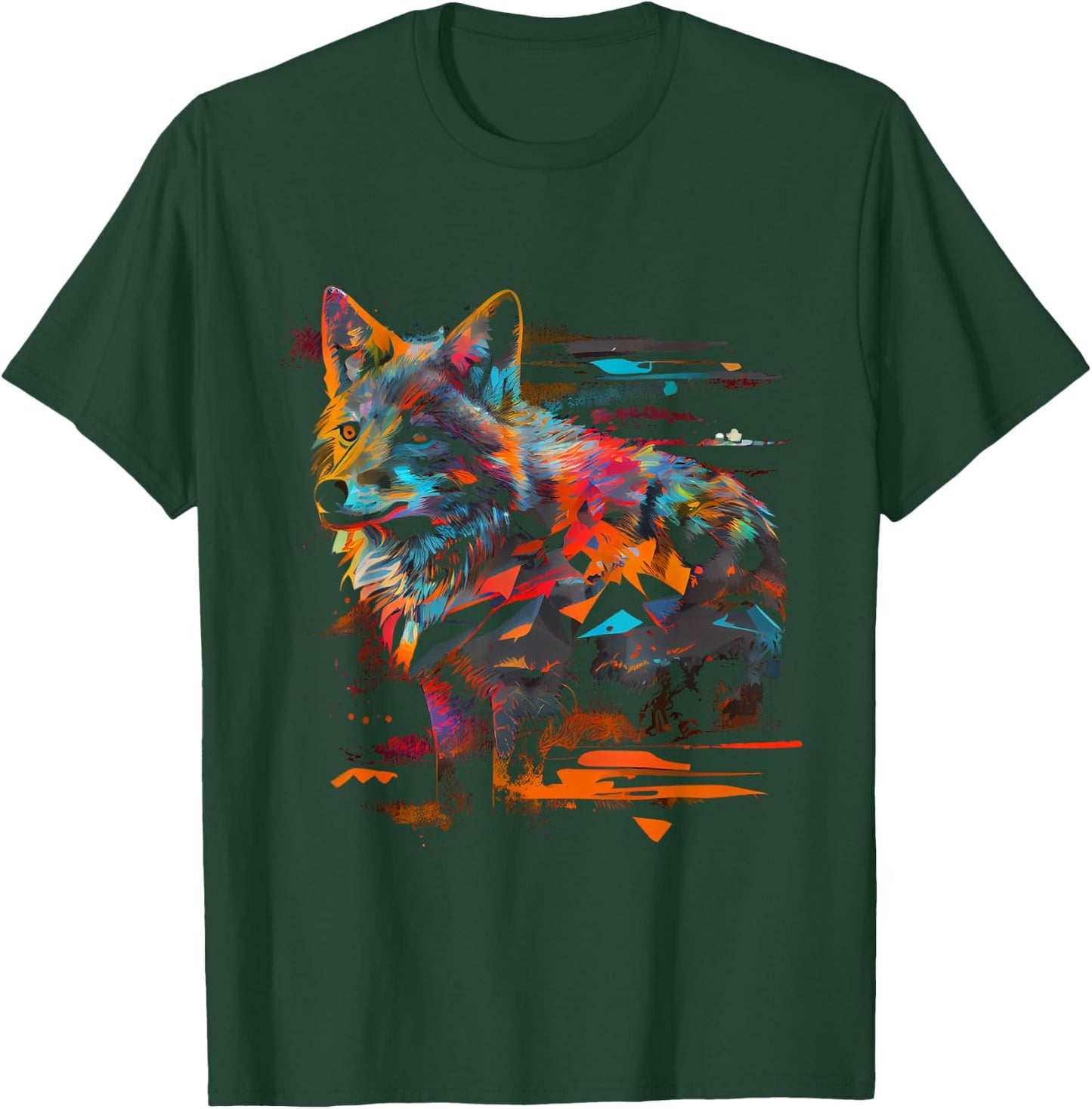 Coyote wildlife safari favorite animal animal fan coyote fan T-Shirt - T-Shirt | Forest