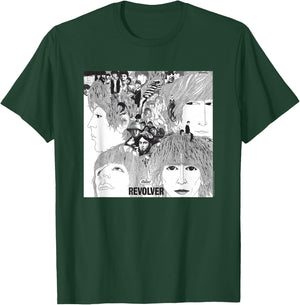 The Beatles - Revolver Album Cover T-Shirt - T-Shirt | Forest