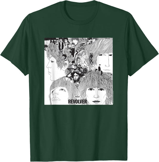 The Beatles - Revolver Album Cover T-Shirt - T-Shirt | Forest