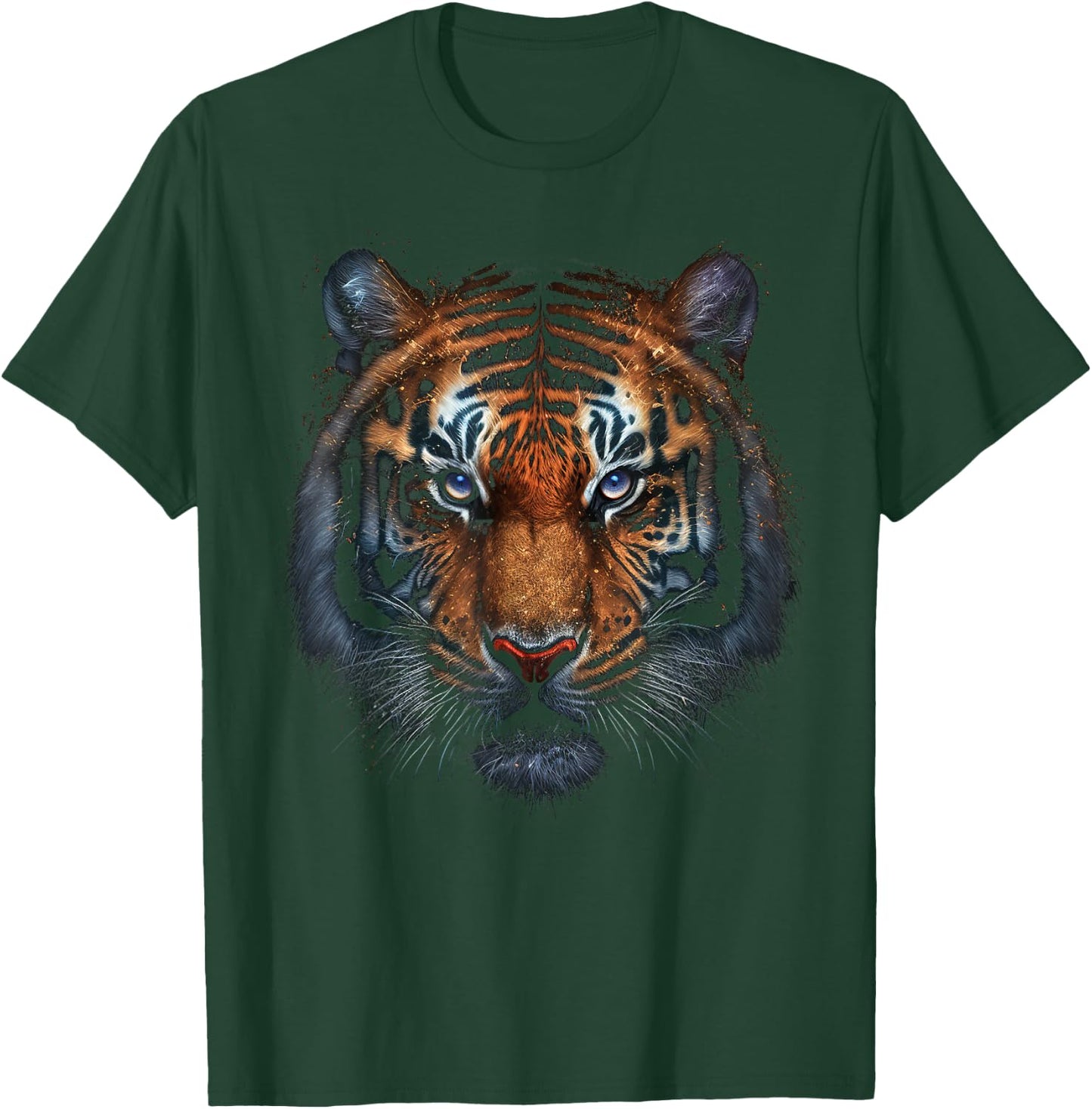 Tiger Animal Lovers Tiger T-Shirt - T-Shirt | Forest