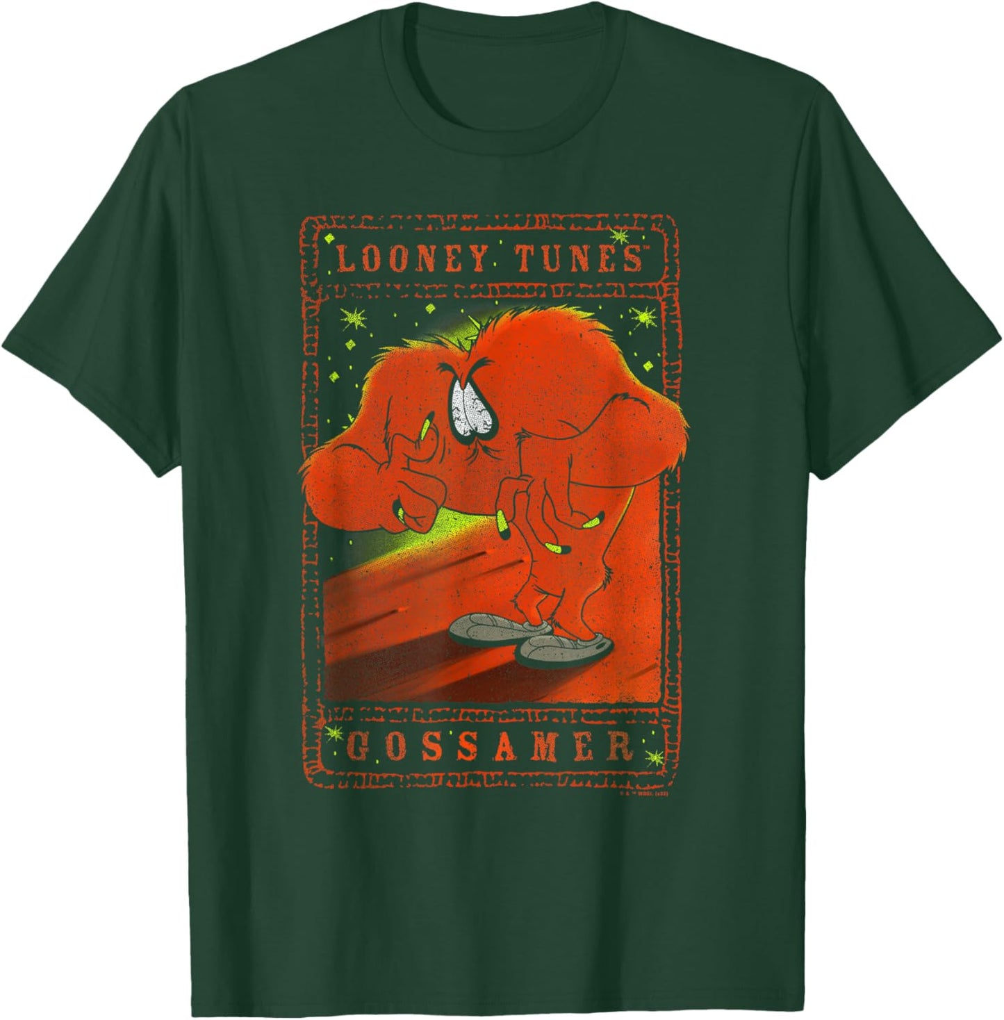Looney Tunes Gossamer Planet Tarot Card Style Portrait T-Shirt - T-Shirt | Forest