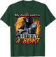 My Doctor Said I'm Morbidly A Beast Grim Reaper Meme T-Shirt - T-Shirt | Forest