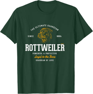 Vintage Styled Retro Rottweiler T-Shirt - T-Shirt | Forest