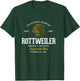 Vintage Styled Retro Rottweiler T-Shirt - T-Shirt | Forest