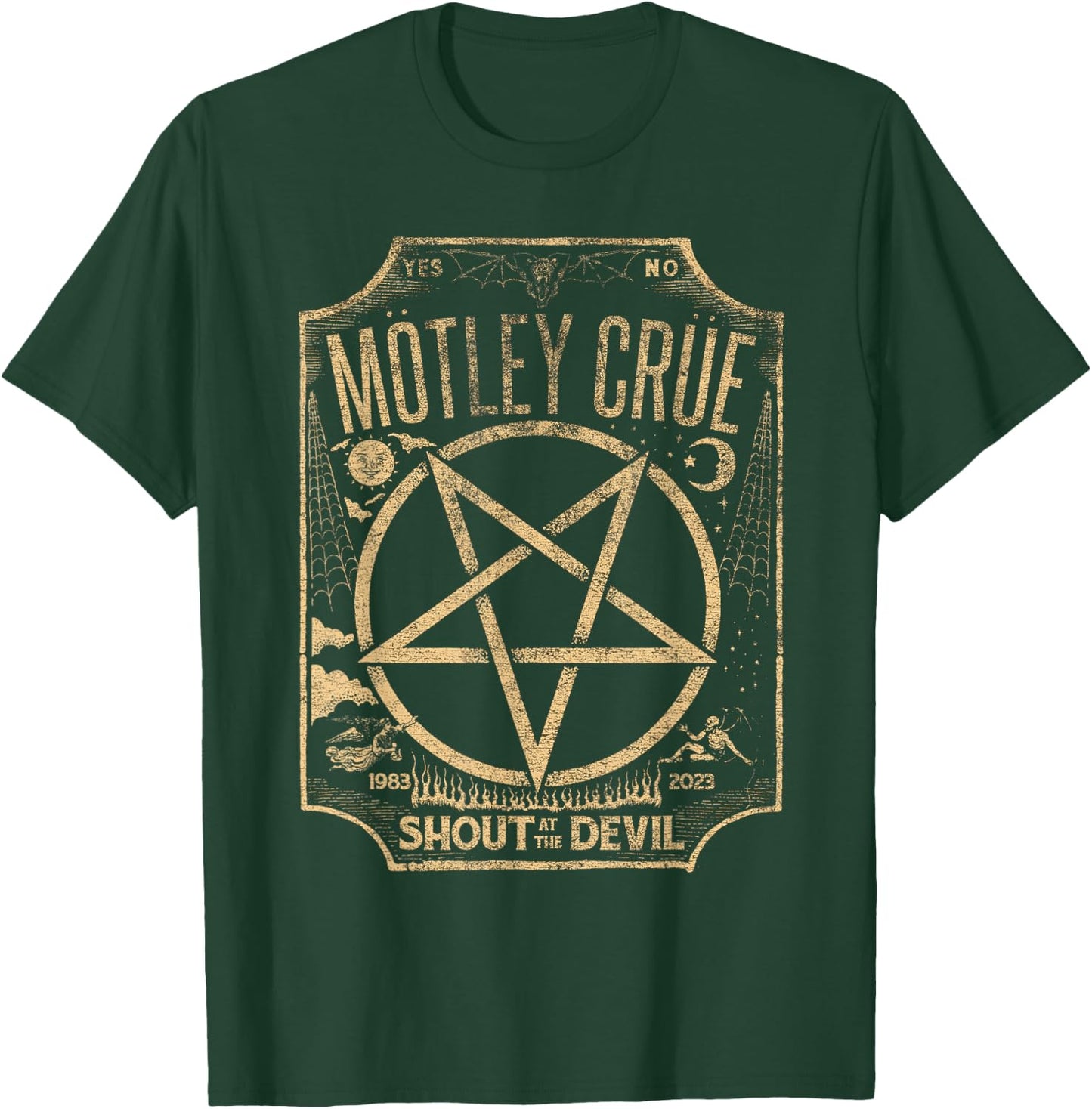 Mötley Crüe – Ouiji Devil T-Shirt - T-Shirt | Forest