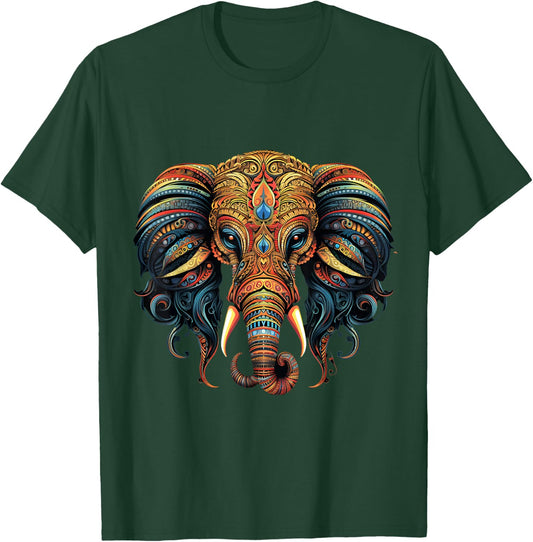 Elephant Graphic T-Shirt - T-Shirt | Forest